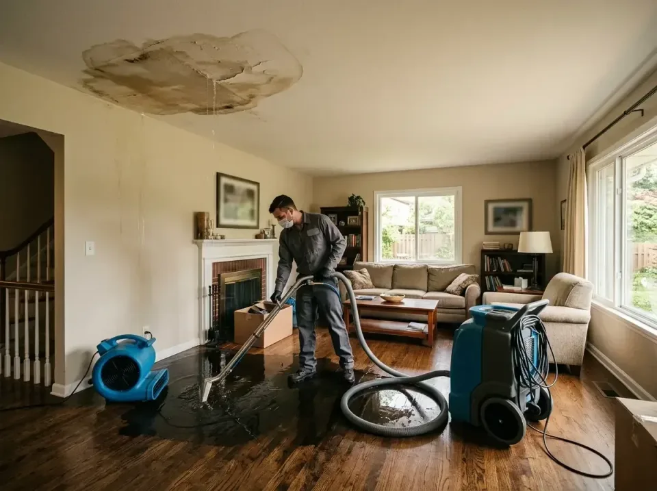 attic-pipe-burst-ceiling-drip-008 — frequently asked questions, Water Damage Restoration & Carpet Care in Blanchester, OH